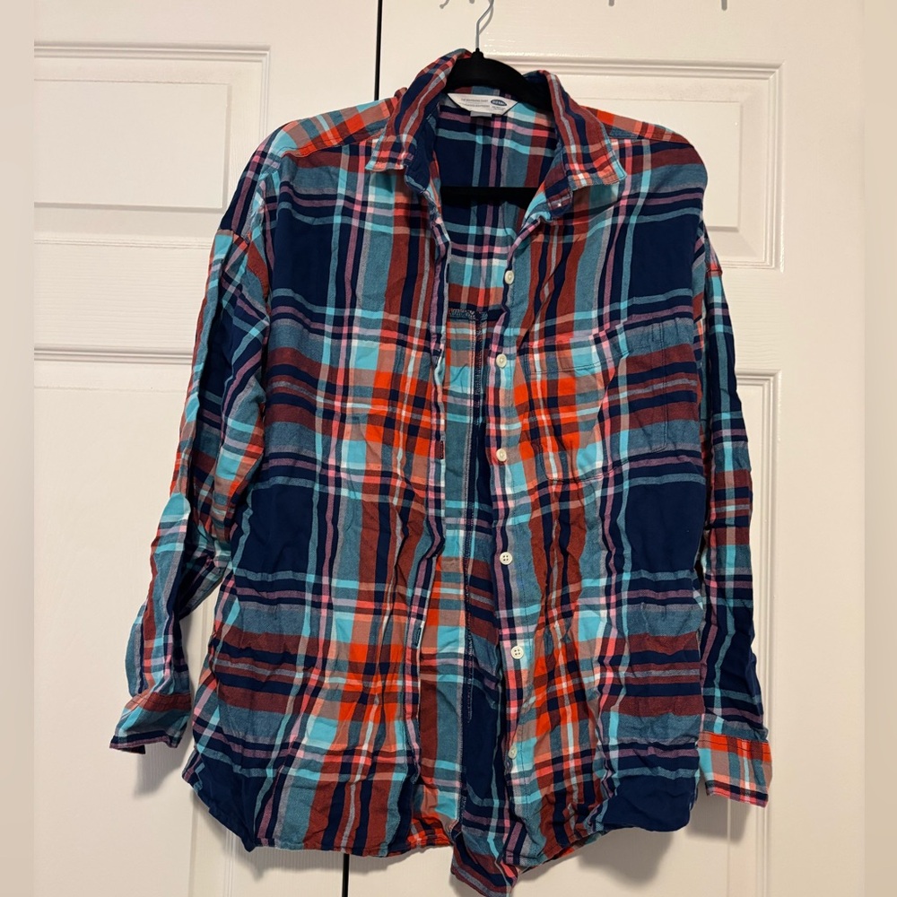 Flannel button down shirt